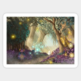 Magic Forest Sticker